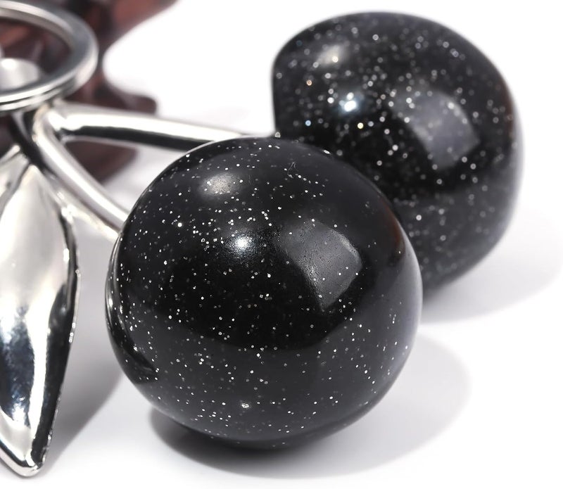 nylry Cherry Keychain & Bag Charm - Cute Cherry Accessories for Women - Gift - Image 4